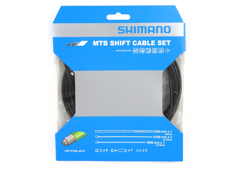 Zestaw linek i pancerzy przerzutkowych SHIMANO MTB Optislik