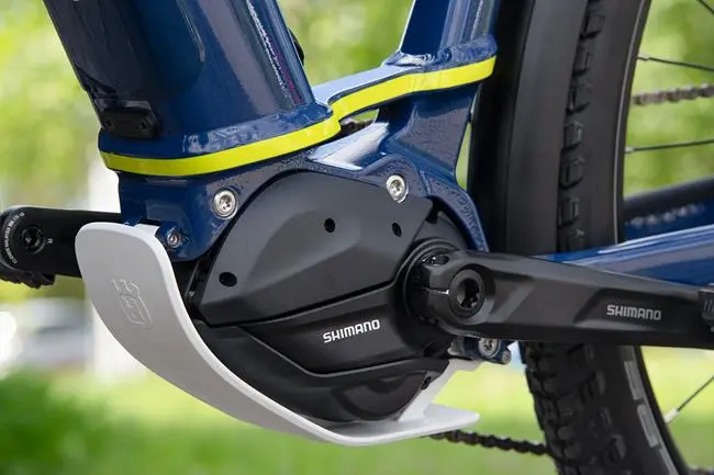 Silnik elektryczny w rowerze Husqvarna.