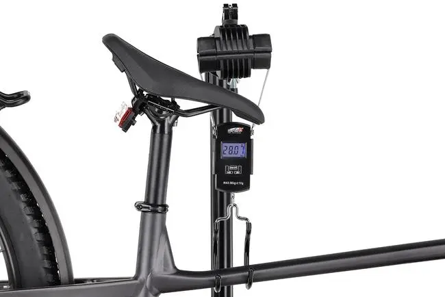Waga roweru GHOST E-Teru Advanced EQ Mid wynosi 28,07 kg.