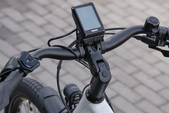 wyświetlacz w e-bike'u