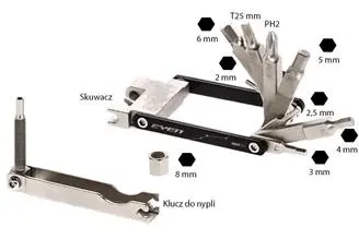 Multitool EYEN Hexy S13 | CentrumRowerowe.pl