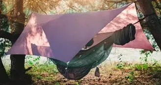 Tarp ze śledziami LESOVIK Heksa | CentrumRowerowe.pl