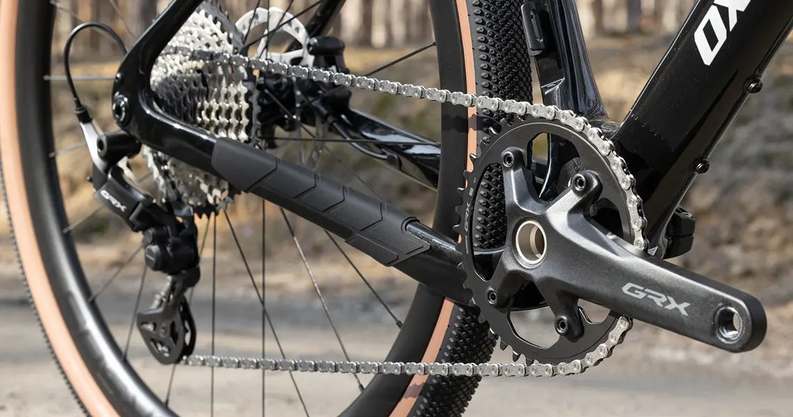 Napęd roweru gravelowego GRX Oxfeld Observer LTD