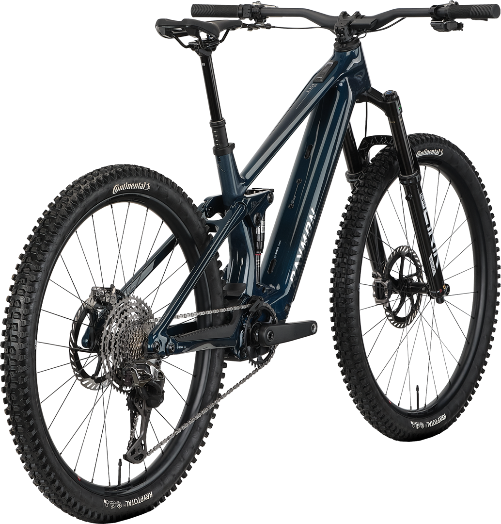 Widziany od tyłu rower elektryczny R-RAYMON Airok Ultra Di2