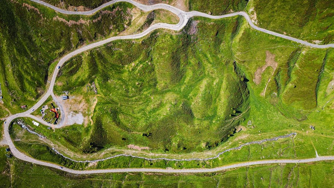 Podjazd pod Tourmalet