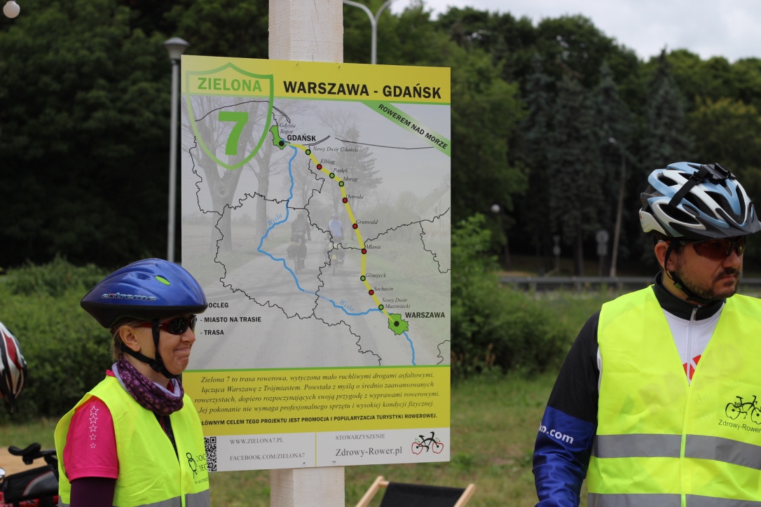 Trasa Rowerowa R7 Zielona 7 trasa rowerowa z Warszawy do Gdańska! | CentrumRowerowe.pl