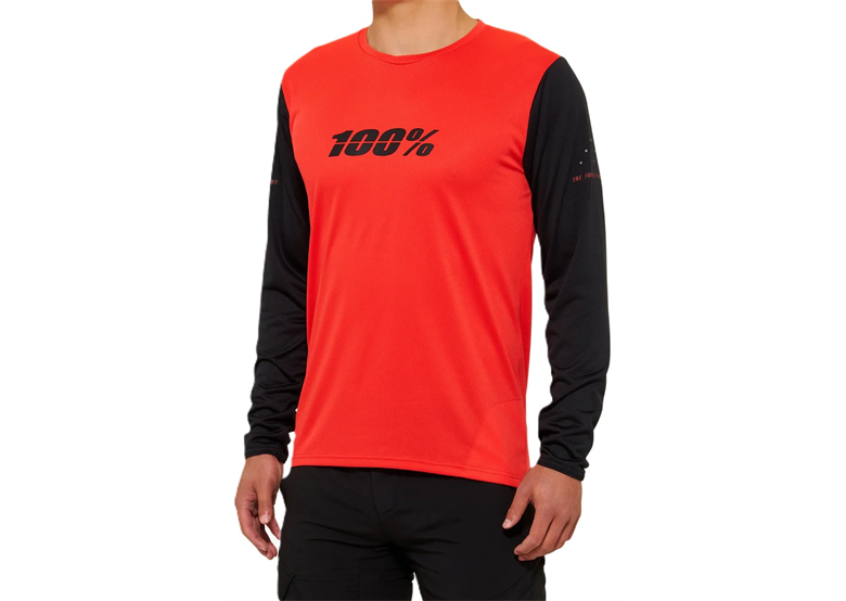 Koszulka rowerowa z długim rękawem 100% Ridecamp LS