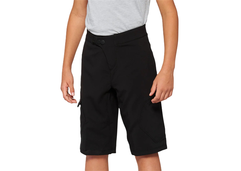 Szorty rowerowe z wkładką 100% Ridecamp Youth