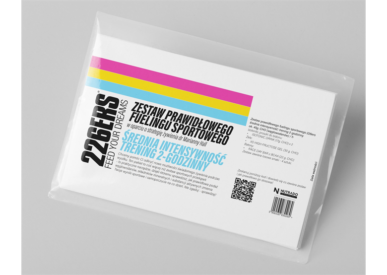Zestaw prawidłowego fuelingu sportowego 226ERS Średnia Intensywność