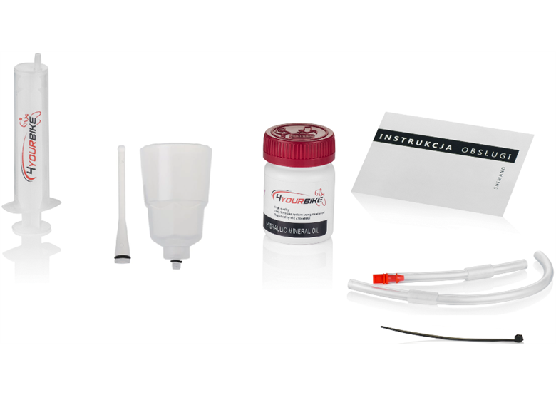 Zestaw do odpowietrzania hamulców 4YOURBIKE Shimano Pro