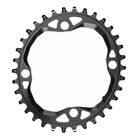 Zębatka rowerowa ABSOLUTEBLACK Oval Narrow Wide