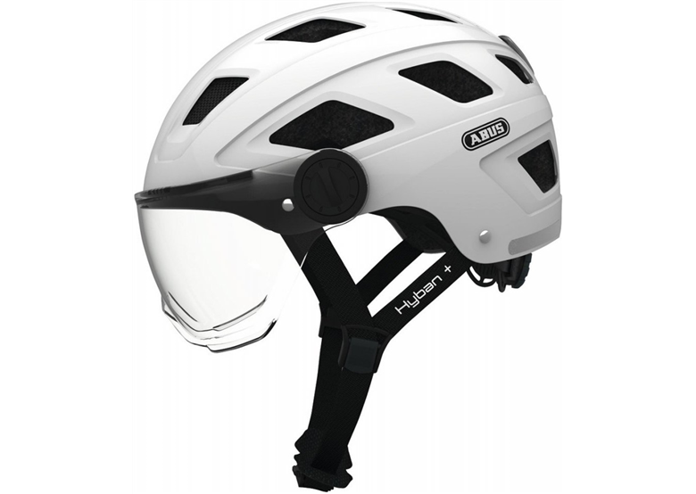 Kask rowerowy ABUS HYBAN+ smoke visor