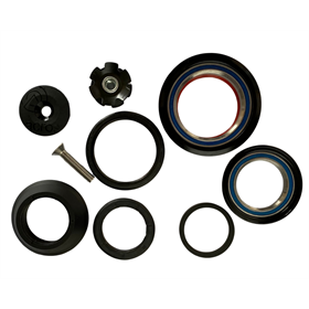 Stery półzintegrowane 1 1/8 - 1 1/2 tapered ACROS AZX-576 Headset IZZO MK1 (L - XXL)