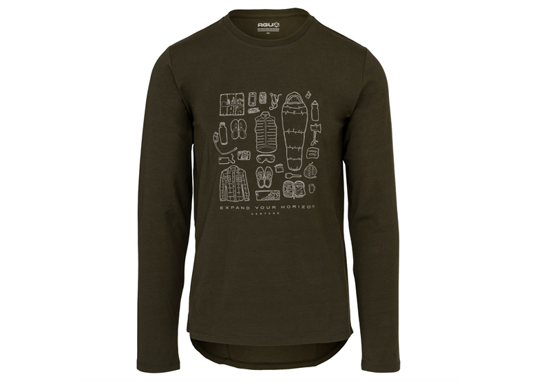 Koszulka rowerowa z długim rękawem AGU Casual Performer Venture