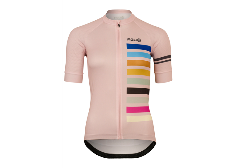 Koszulka kolarska damska AGU Rainbow Essential