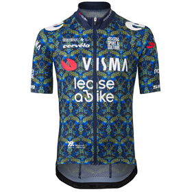 Koszulka rowerowa dziecięca AGU Team Visma - Lease a Bike TDF