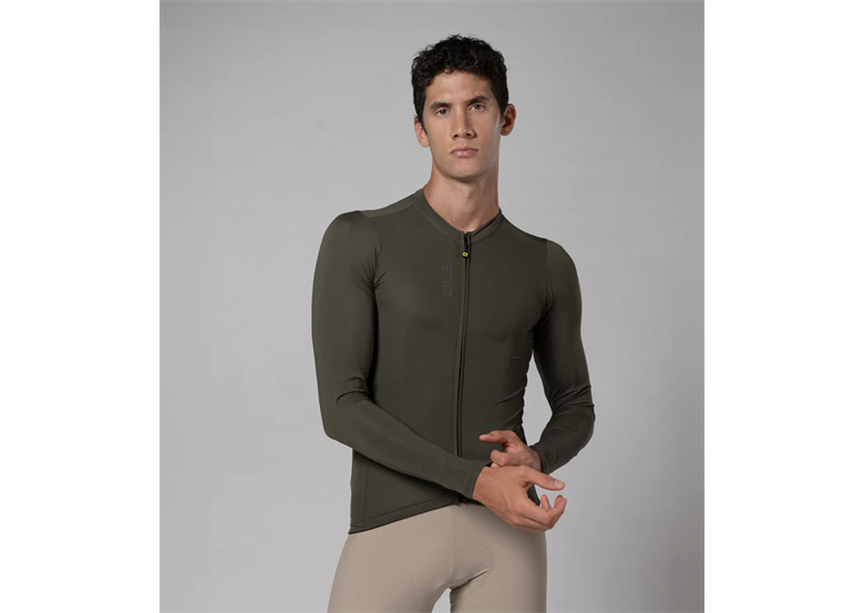 Koszulka rowerowa z długim rękawem ALE CYCLING Color Block 