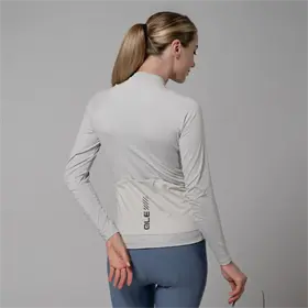 Koszulka damska z długim rękawem ALE CYCLING Color Block 