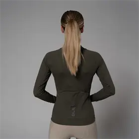 Koszulka damska z długim rękawem ALE CYCLING Color Block 