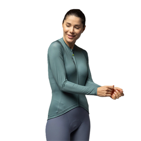 Koszulka damska z długim rękawem ALE CYCLING Color Block 