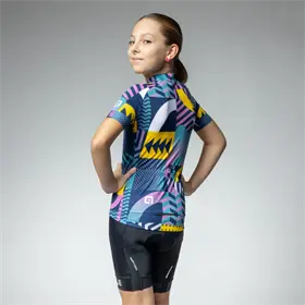 Koszulka rowerowa dziecięca ALE CYCLING Games