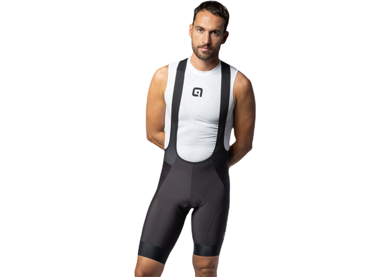 Spodenki rowerowe z wkładką ALE CYCLING K-coldblack 2.0