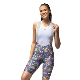 Spodenki rowerowe damskie z wkładką ALE CYCLING Master Gaphic PR-E