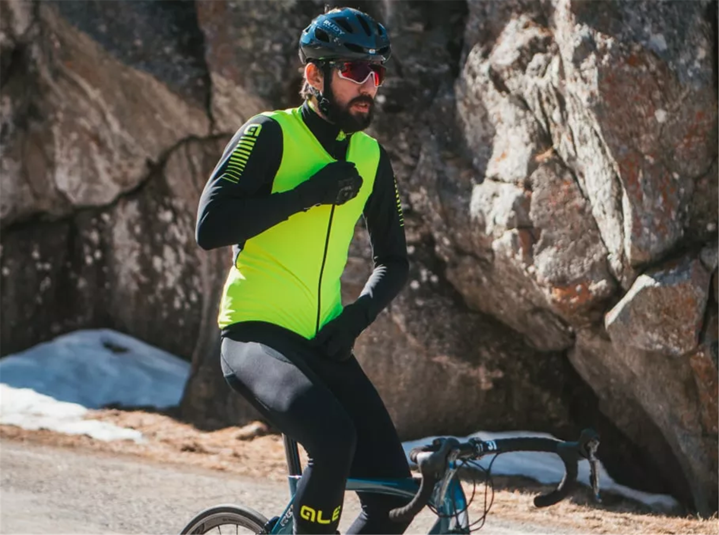 Kamizelka rowerowa ALE CYCLING REV1 Thermo CentrumRowerowe.pl