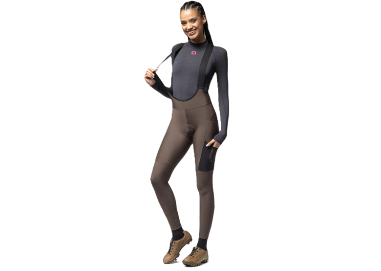 Spodnie rowerowe damskie z wkładką ALE CYCLING Stones Cargo 2.0