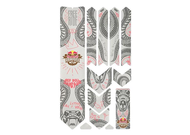 Naklejki ochronne na ramę ALLMOUNTAINSTYLE Frame Guard Extra - Red Bull Rampage