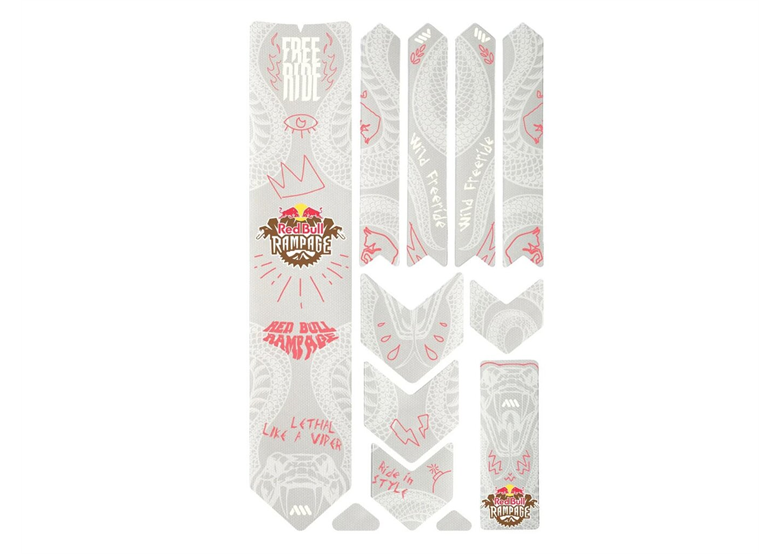 Naklejki ochronne na ramę ALLMOUNTAINSTYLE Frame Guard Extra - Red Bull Rampage