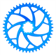 Zębatka rowerowa ALUGEAR ELM SRAM Road/Gravel Round Boost
