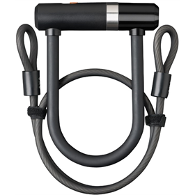 Zapięcie U-lock z linką AXA Newton Mini Pro