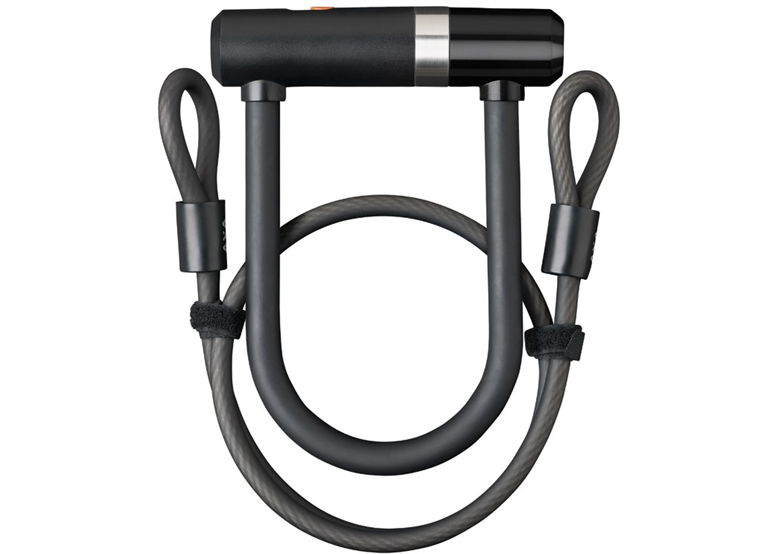 Zapięcie U-lock z linką AXA Newton Mini Pro