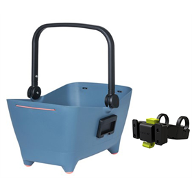 Kosz rowerowy dla zwierząt BASIL Buddy KF + Uchwyt do koszyka BASIL KF