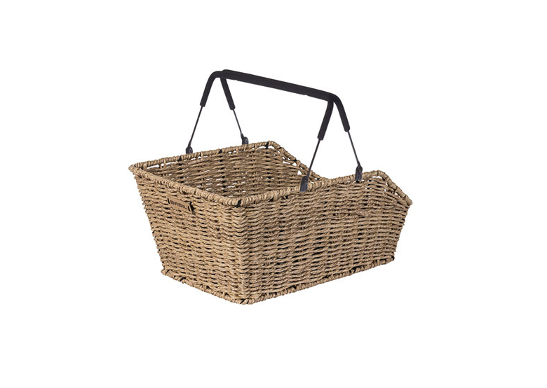 Kosz rowerowy na bagażnik BASIL Cento Rattan Look Multi