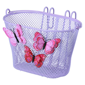 Kosz rowerowy na kierownicę BASIL Jasmin Butterfly