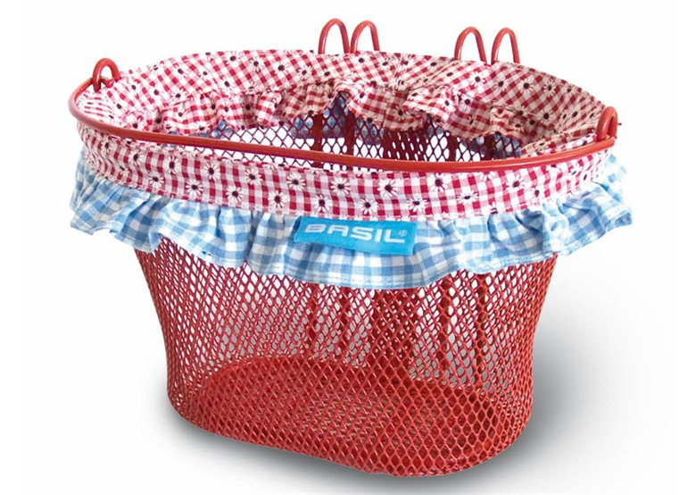 Kosz rowerowy na kierownicę BASIL Jasmin Rosa Junior