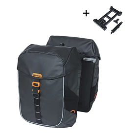 Sakwy BASIL Miles Tarpaulin + MIK