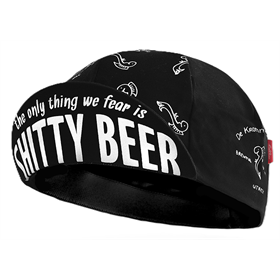 Czapka kolarska z daszkiem BELLO Shitty Beer