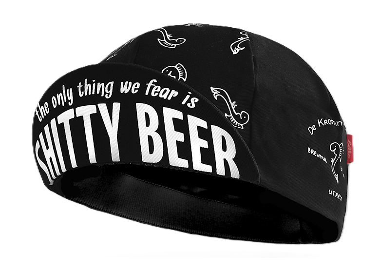 Czapka kolarska z daszkiem BELLO Shitty Beer