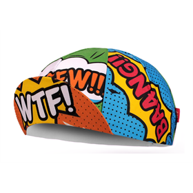 Czapka kolarska z daszkiem BELLO WTF