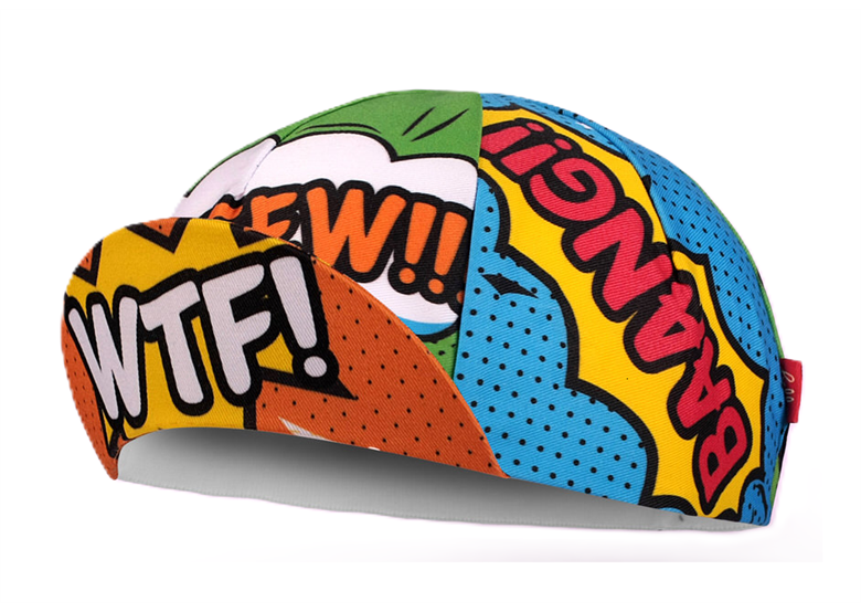 Czapka kolarska z daszkiem BELLO WTF