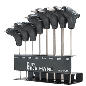 Zestaw kluczy BIKE HAND YC-TPHB-T25