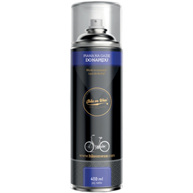 Odtłuszczacz BIKE ON WAX Piana na Gazie do Napędu aerozol 400 ml