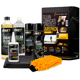 Zestaw do czyszczenia roweru BIKE7 Carepack Oil