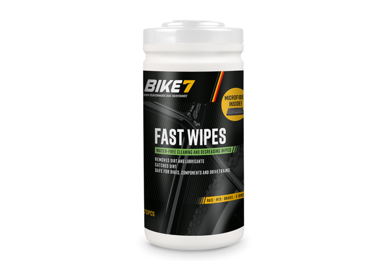 Ściereczki do czyszczenia BIKE7 Fast Wipes