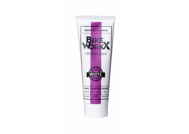 Smar teflonowy BIKEWORKX Progreaser White