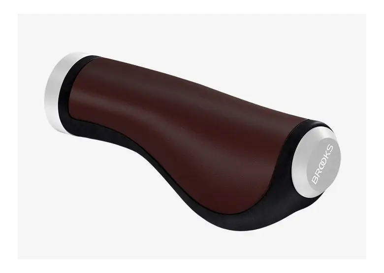 Gripy BROOKS Ergonomic Leather | CentrumRowerowe.pl