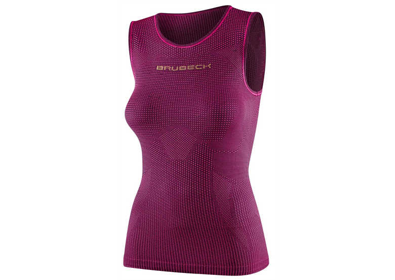 Koszulka damska bez rękawów BRUBECK 3D Pro